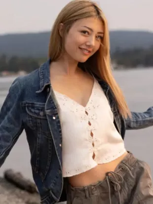 Crew Girl S01 Miku Martineau Denim Jacket