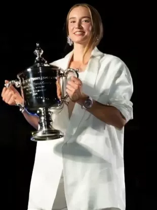 Elena Rybakina 2026 US Open White Blazer