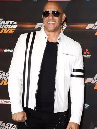 Fast And Furious Live Vin Diesel Moto Jacket