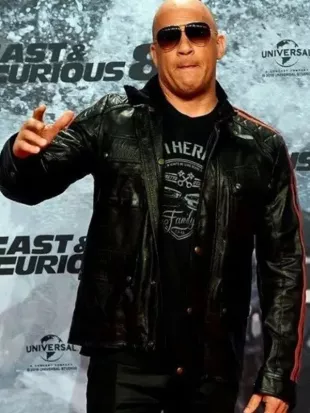 Fast and Furious 9 Vin Diesel Premiere Leather Jacket