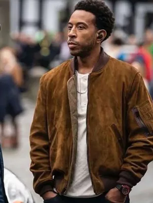 Fast and Furious 9 Ludacris Brown Leather Jacket