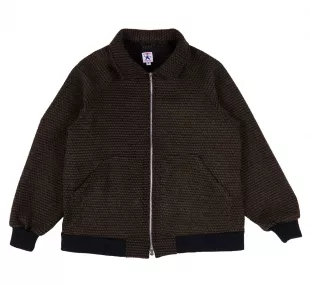 Maine Jacket Brown Horizontal Tweed