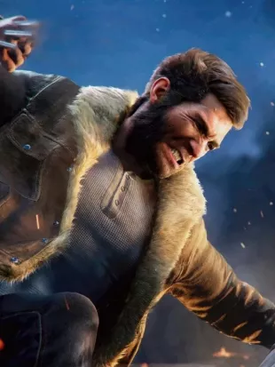 Wolverine Game Shearling Leather Jacket