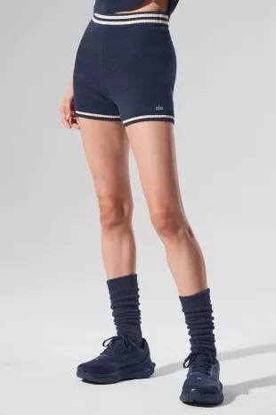Tennis Club Sweater Knit Hot Short