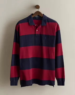 c. 2000 Striped Polo Shirt