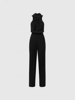 Ida Atelier Halter Neck Jumpsuit