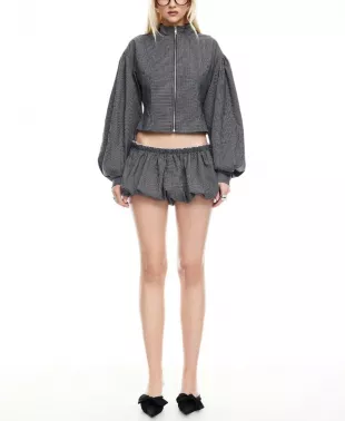 Eclipse Zip-Front Long-Sleeve Jacket