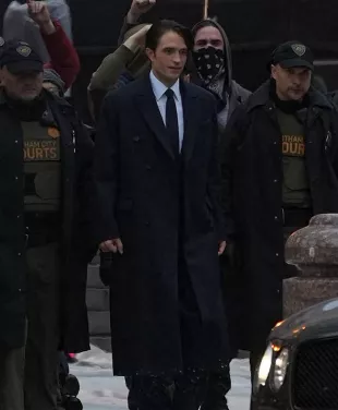 The Batman Part II Robert Pattinson Wool Coat