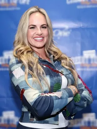 Jenna Bandy Credit Tip Off Tour Crop Jacket