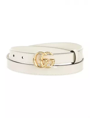 GG Logo Skinny Waist Belt