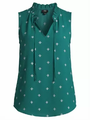 The Librarians S04 Lindy Booth Green Top