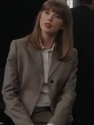 Taylor Swift 78th Emmy Awards 2026 Brown Blazer