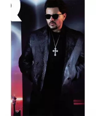 Shop The Weeknd GQ Hong Kong Black Jacket - Oskar Jacket