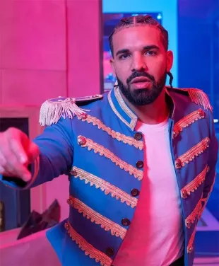 Buy Drake X FOMO Cheetah Blue Jacket - Oskar Jacket