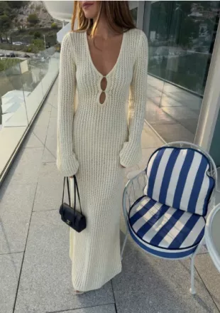 Vacation Maxi Knit Dress