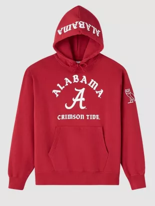 OVO Alabama Crimson Tide Red Hoodie