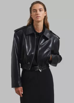 Kaia Cropped Bomber