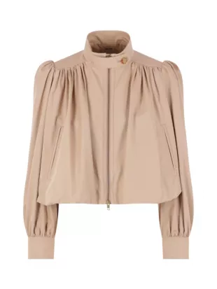 Gathered Boule Jacket