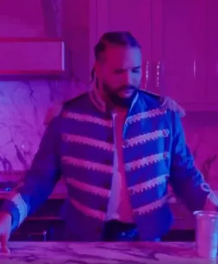 FOMO Stream Drake Cheetah Print Jacket