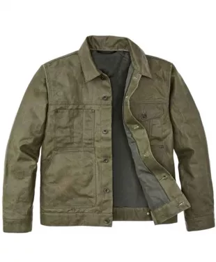 Buy Jake Weary The Waterfront S01 Green Jacket