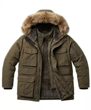 Buy Heart of the Beast Brad Pitt Parka Jacket - Oskar Jacket