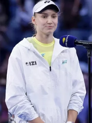 Elena Rybakina 2026 US Open Champion White Hoodie