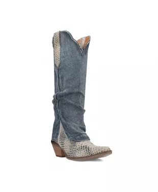 Shabby Leather Boots