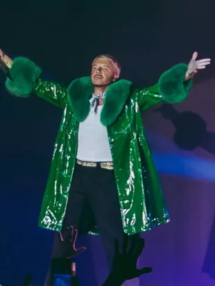 Ed Sheeran’s Tour 2026 Macklemore Green Coat