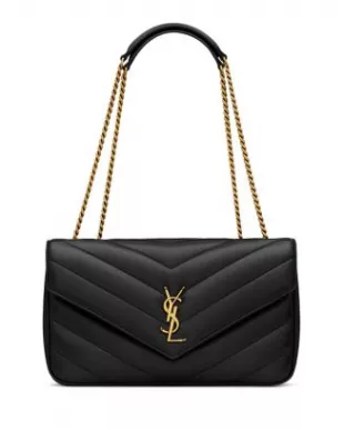 Loulou Medium in Matelassé Lambskin