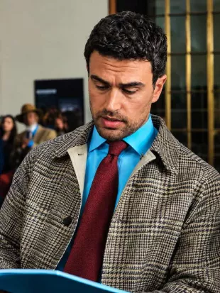 The Gentlemen S02 Eddie Horniman Tweed Check Coat