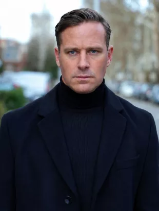 Citizen Vigilante Armie Hammer Black Wool Coat