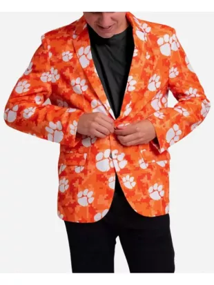 Clemson Tigers Orange Blazer