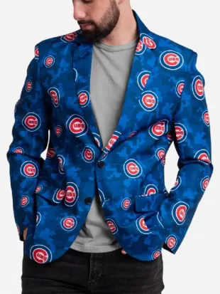 Chicago Cubs Blue Blazer