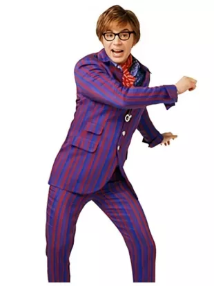 Austin Power Pinstripe Suit