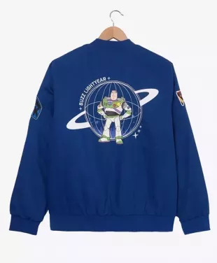 Shop Toy Story 5 Buzz Lightyear Flight Blue Jacket - Oskar Jacket
