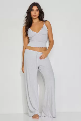 Garage Pointelle Slouchy Pants