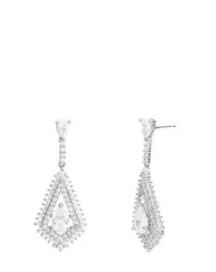 Diamond Teardrop Earrings