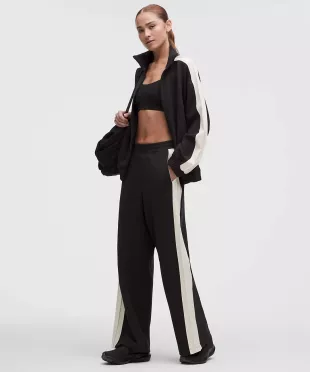 Double-Knit High-Rise Pant