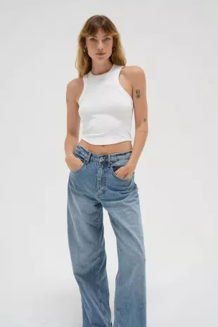 Detra Ribbed Tank