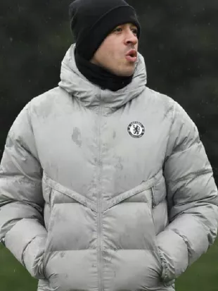 Liam Rosenior Grey Puffer Jacket