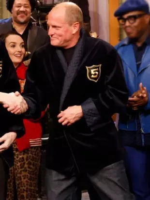 SNL 5 Timers Club Velvet Jacket