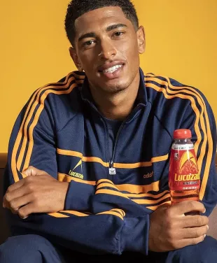 Lucozade Campaign Jude Bellingham Adidas Jacket