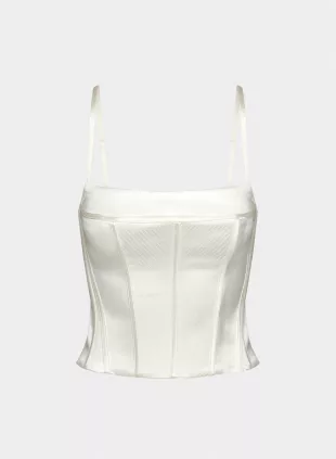 Ten Heartbeat Satin Bustier