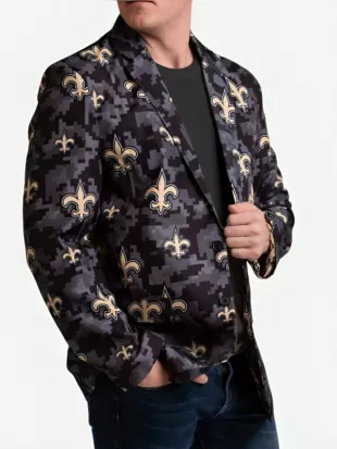 New Orleans Saints Camo Blazer