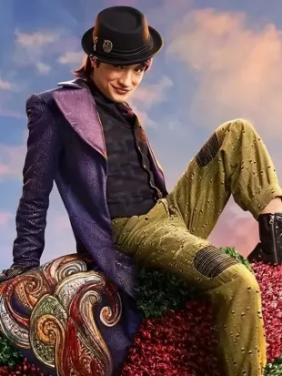 Descendants 2026 Brendon Tremblay Purple Coat