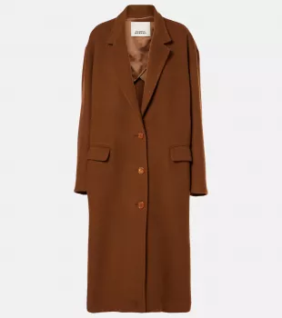 Efezia Wool Cashmere and Silk Coat