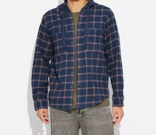 Original Use Navy Plaid