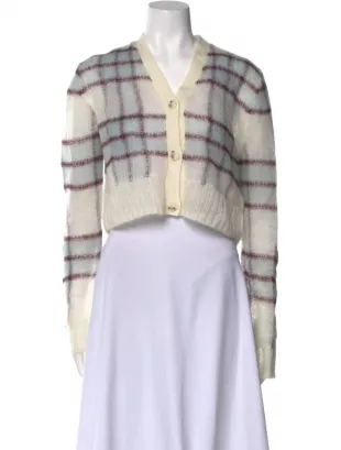 Plaid Cardigan