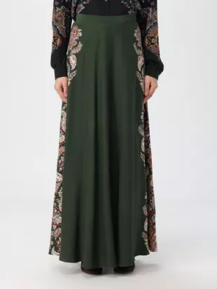 Marble Hall Murders S01 Susan Ryeland Green Paisely Skirt