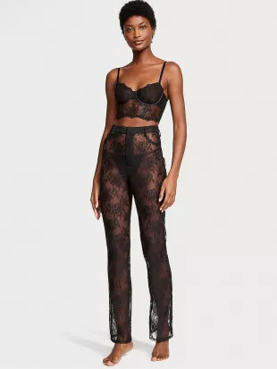 Sheer Lace Pants